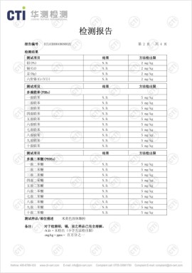 产品检测报告