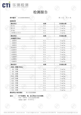 产品检测报告